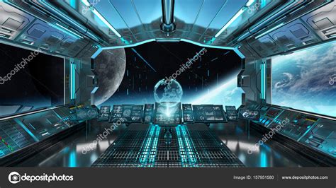 Spaceship Interior Wallpaper