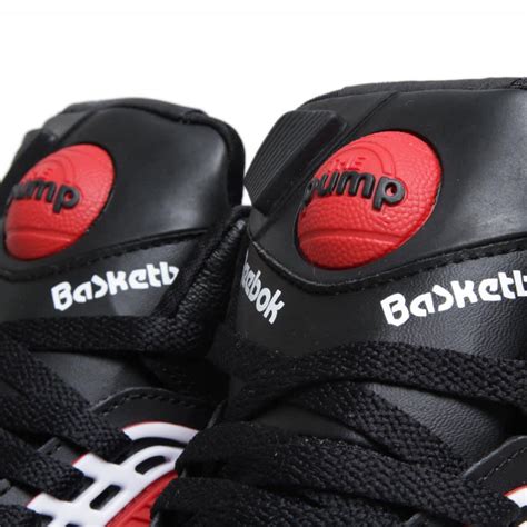 Reebok Twilight Zone Pump Black, White & Reebok Red | END.