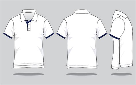 Polo Shirt Vector For Template Stock Illustration - Download Image Now - iStock