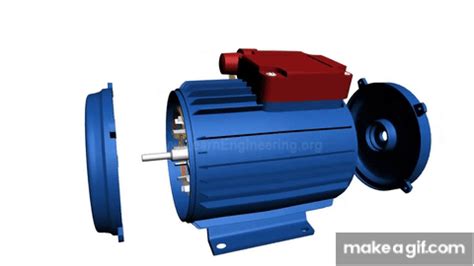 Single Phase Induction Motor, How it works ? on Make a GIF