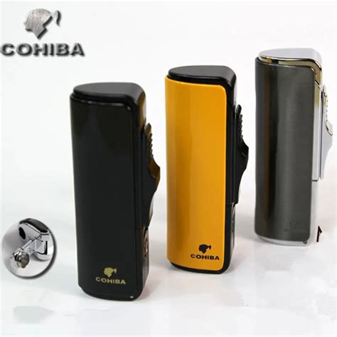 Cohiba metal cigar lighter, Cigar accessories, cigar lighter Metal lighters,Smoking Accessories ...