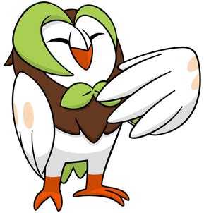 Dartrix official artwork gallery | Pokémon Database