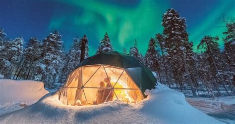 Alaskan Igloo Northern Lights | Shelly Lighting