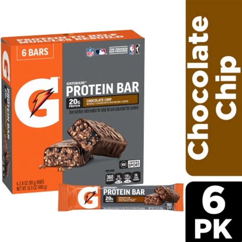 Is it Gluten Free Gatorade Chocolate Chip Whey Protein Bars, Protein