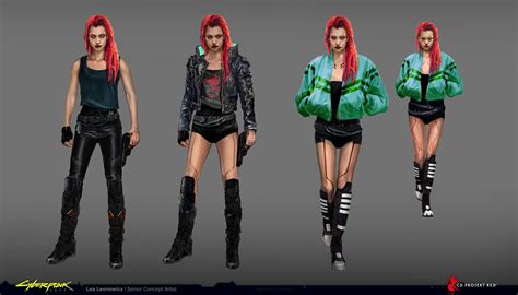 Female V Concept Artwork - Cyberpunk 2077 Art Gallery