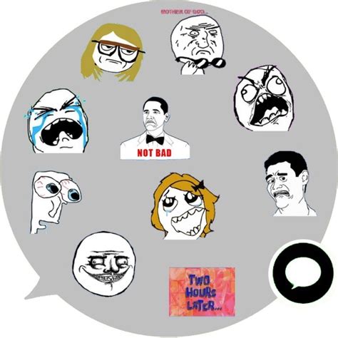 Troll Face Emoji Stickers by Ali Oubella