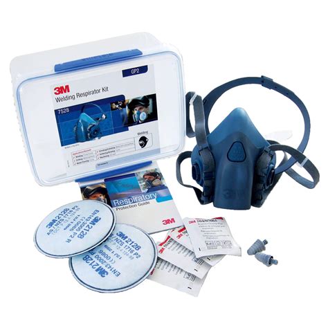 TasWeld | 3M Half Face Welders' Respirator Kit in container (7528)