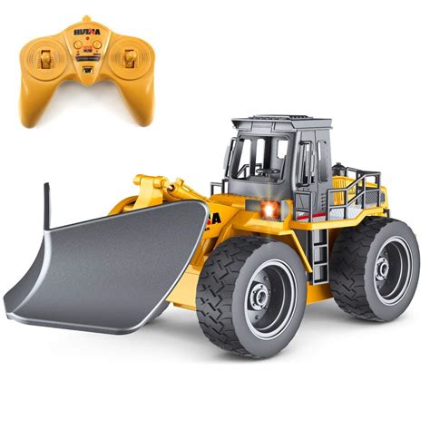 Buy Mostop Remote Control Snow Plow Truck 6 Channel Full Functional Metal RC Snow Sweeper ...