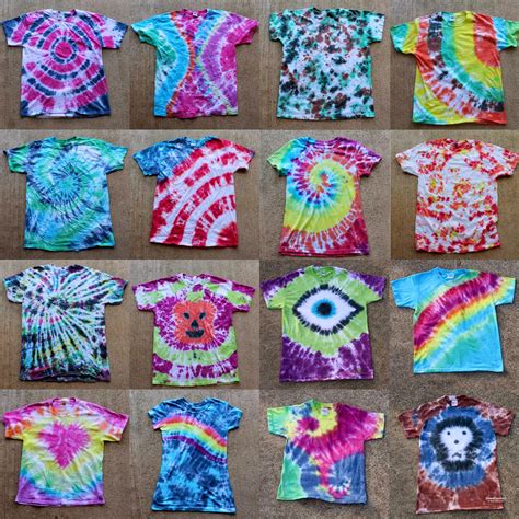 16 awesome tie dye shirts patterns easy diy – Matheson Memorial Library