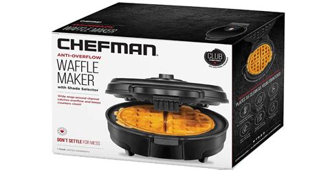 Score a new Chefman Perfect Pour Belgian Waffle Maker at just $18 (Reg. $30) + more