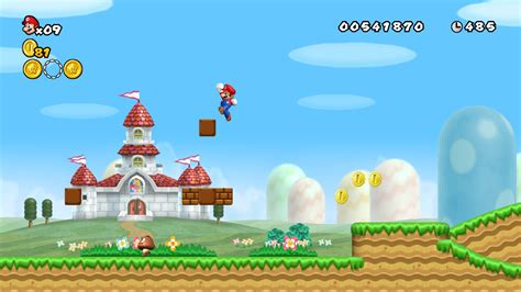 New Super Mario Bros Castle Background