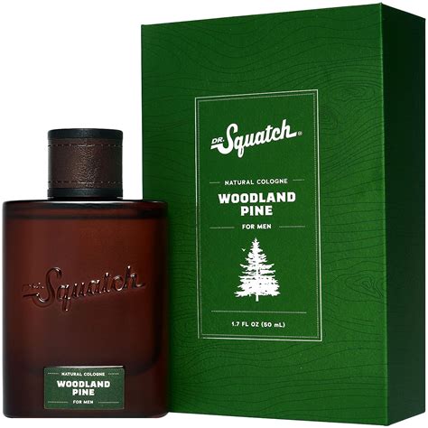 Amazon.com : Dr. Squatch Men's Cologne Woodland Pine - Natural Cologne made with sustainably ...