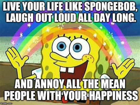 Spongebob Rainbow Meme Template Editor Foto - IMAGESEE