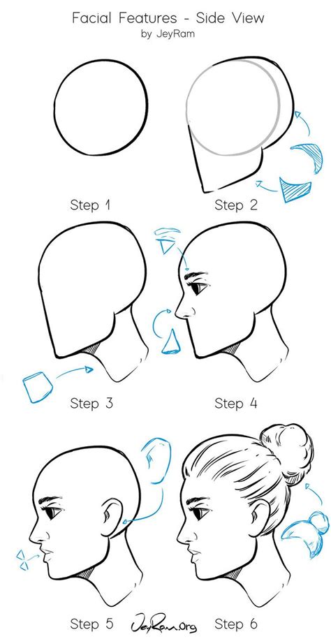 How to Draw a Profile Face for Beginners - Graves Aftelly