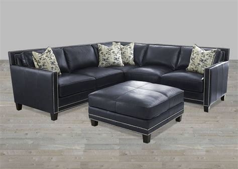 Best 15+ of Blue Leather Sectional Sofas