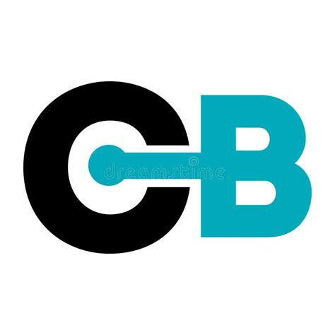 CB, CIB Initial Geometric Company Logo Stock Vector - Illustration of ...