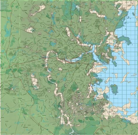 Fallout 4 Boston Map Vs Real Map - Australia Map