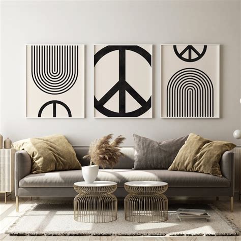 Peace Sign Wall Art - Etsy