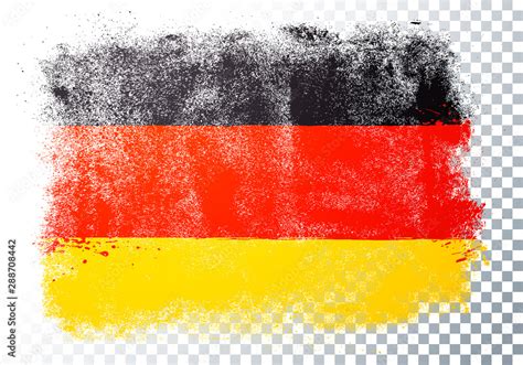 Vector illustration isolated germany flag with old grunge and vintage texture Stock Vector ...