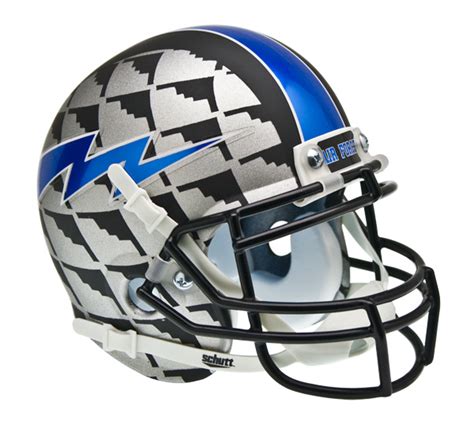 NEW AIR FORCE FALCONS ALTERNATE B2 BOMBER SCHUTT MINI FOOTBALL HELMET