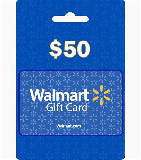 $50 Walmart Gift Card (USA) - GiftChill.co.uk