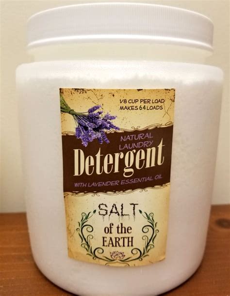 All Natural Laundry Detergent 64 oz with Pure Essential Oils for Sale | Made In Michigan