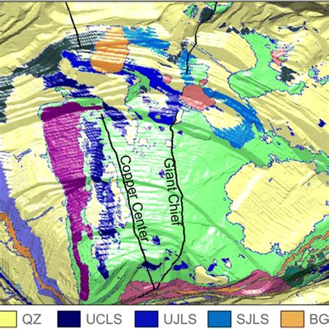 Bingham Canyon Mine geology overview | Download Scientific Diagram