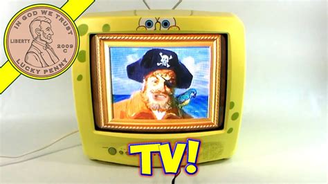 SpongeBob SquarePants Cartoon 13" Emerson Television Set - YouTube