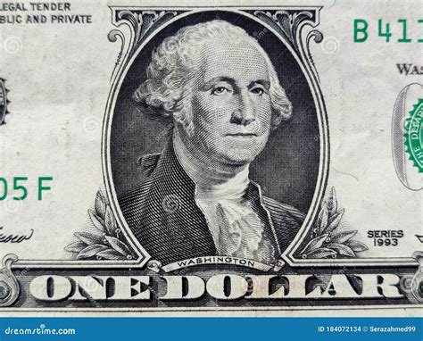 Closeup George Washington On Dollar Bill Royalty-Free Stock Photo | CartoonDealer.com #47859591