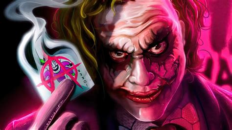 Joker, Card, Heath Ledger, Comics, Art, 4K, #6.2099 Wallpaper