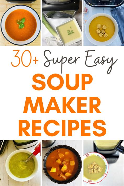 77 Soup Maker Recipes! | Homemade soup recipe, Blended soup recipes, Soup maker recipes