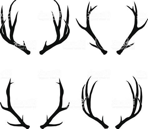 Elk Antler Vector at Vectorified.com | Collection of Elk Antler Vector ...