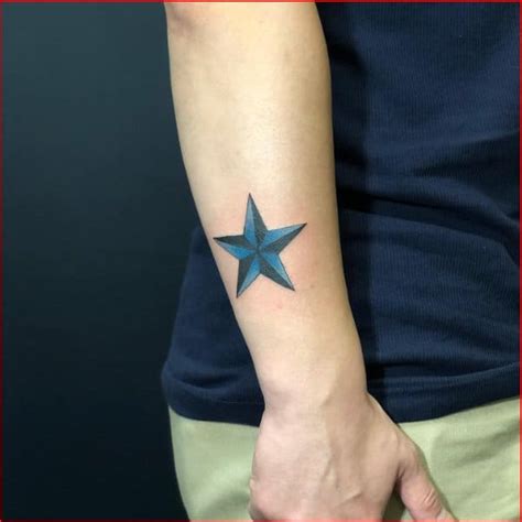 37+ Very Attractive nautical Star Tattoos & Ideas Their Meanings