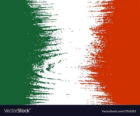 Italy flag design concept Royalty Free Vector Image