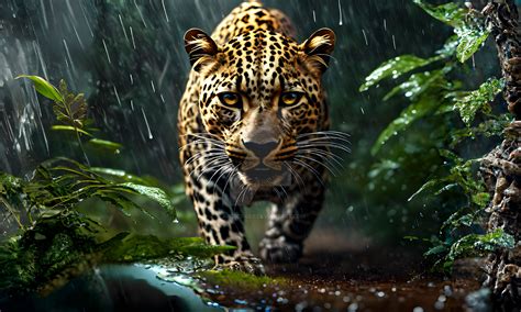 Leopard In The Jungle by Justice-Leo on DeviantArt