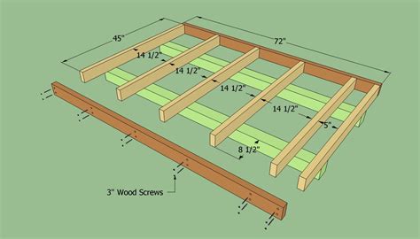 How to build a lean to shed | HowToSpecialist - How to Build, Step by Step DIY Plans