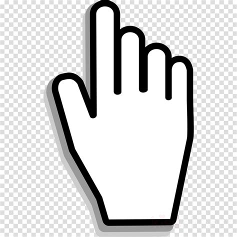 Computer Mouse Pointer Cursor Hand Clip Art Cursor Png Download | Images and Photos finder