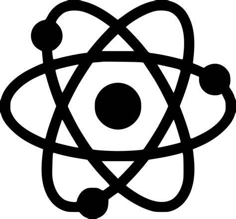 Atom Symbol in Nuclear Science and Physics PNG Cutout | PNG All