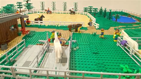 HUGE LEGO BARN LAYOUT! - LEGO MOC - YouTube