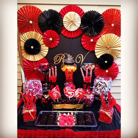 30+ Black And Red Theme Party – DECOOMO