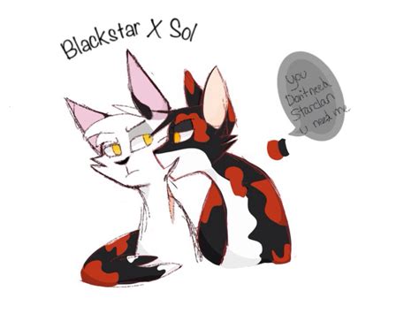 Blackstar X Sol | Warriors | SIlvyJayArt | by SilvyJayArt on DeviantArt