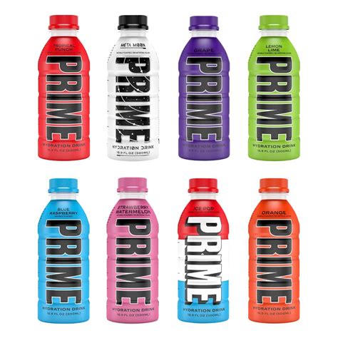 NEW! Prime Hydration Sports Drink All 8 Flavors Variety Pack - Energy Drink, Electrolyte ...