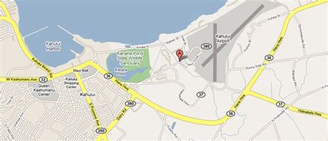 Kahului Airport Terminal Map