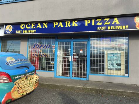 Menu of Ocean Park Pizza, Newton, Surrey