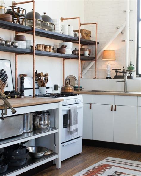 65 Ideas Of Using Open Kitchen Wall Shelves - Shelterness