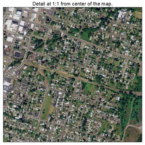 Aerial Photography Map of Lebanon, OR Oregon