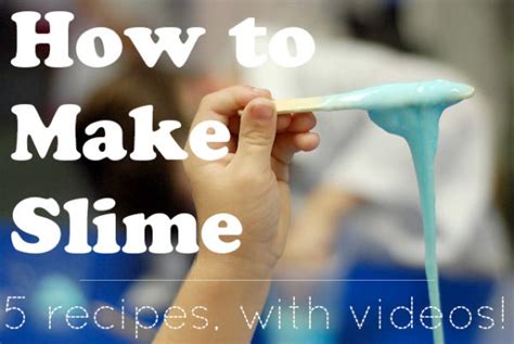 How to Make Slime or Gak - Crafting a Green World