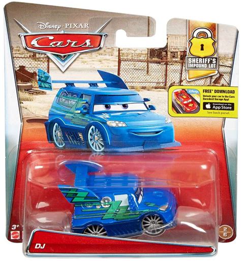 Disney Pixar Cars Sheriffs Impound Lot DJ 155 Diecast Car 26 Mattel Toys - ToyWiz