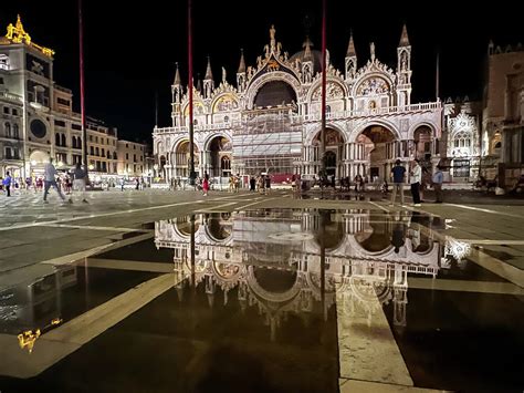 San Marco Basilica at night Photograph by Ed Stokes - Pixels