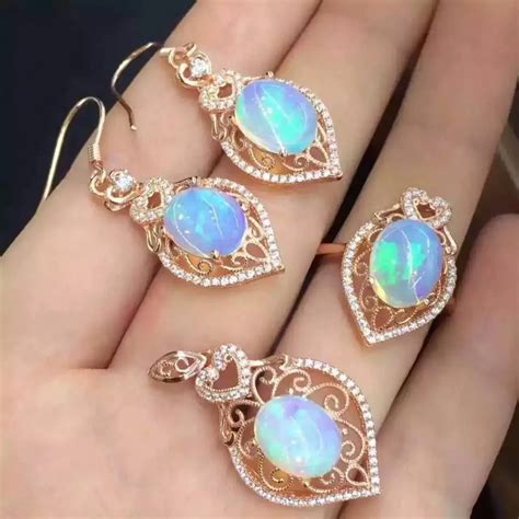 Natural red garnet gem jewelry sets natural ,Multicolor opal ring Pendant Earrings 925 silver ...